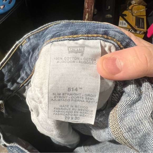 Levi’s Men’s Slim Straight Jeans 514 29 x 30 - Picture 4 of 4